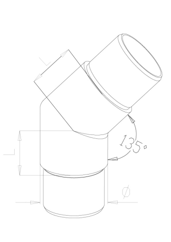 Elbows - Model 0630 CAD Drawing